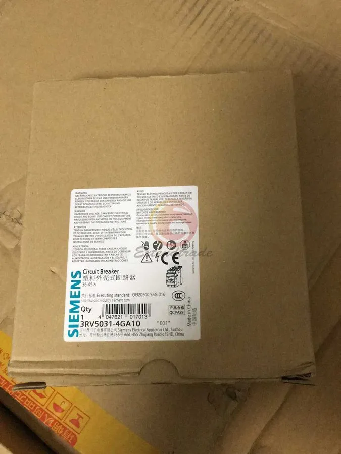 Автоматический выключатель SIEMENS 3RV5031-4GA10 36-45A Motor Protection Circuit