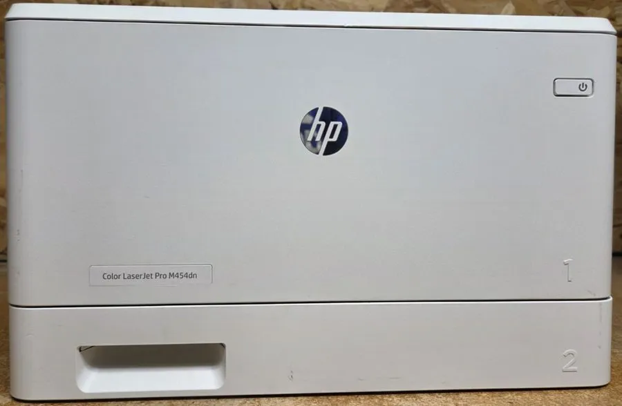 Лазерный принтер HP Color LaserJet Pro M454dn Duplex Network Laser Printer with  — фото лота 1