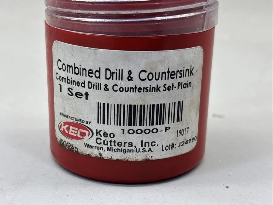 Режущий инструмент Keo By Arch Combined Drill & Countersink Set 10000-P — фото лота 2