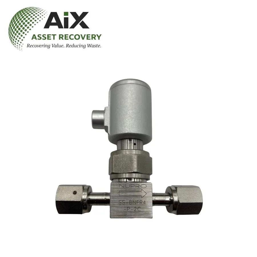 Клапан Swagelok SS-BNFR4-P-2C VALVE 1/4” FVCR Stainless Steel Diaphragm Valve