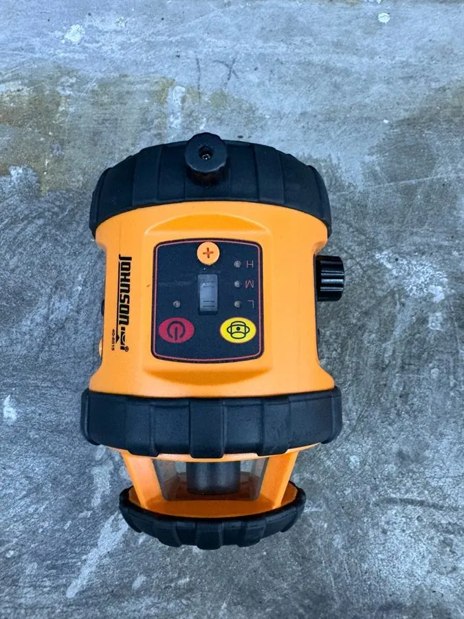 Нивелир Johnson 40-6515 Rotary Laser Level 40-6705 Detector Receiver — фото лота 2