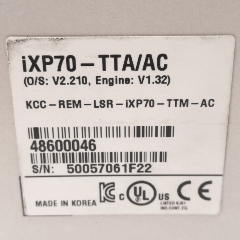 Фото лота IXP70-TTA/AC от продавца №25250