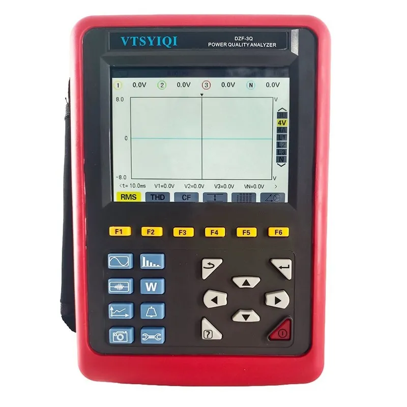 Анализатор Three-Phase Energy Quality Analyzer Power Quality Analyzer Data Logge — фото лота 1