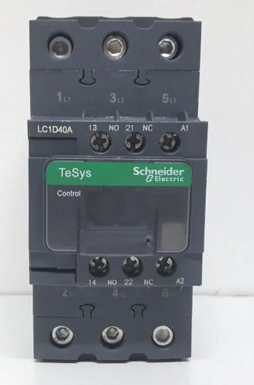 Контактор Schneider Electric TeSys D LC1D40A Contactor 40A 3P 110V AC Coil