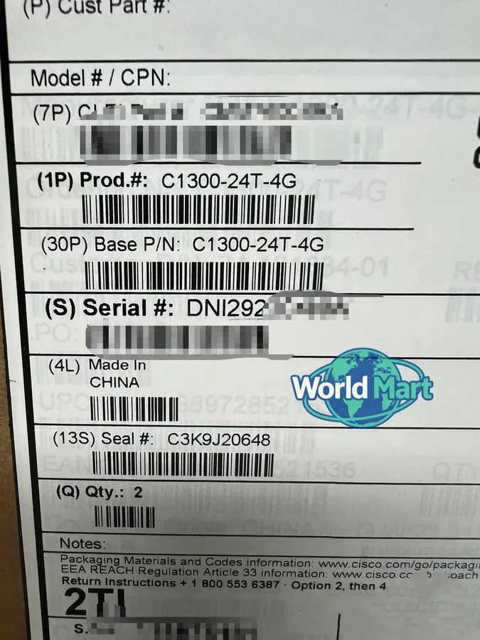 Коммутатор Cisco C1300-24T-4G Enterprise Switch
