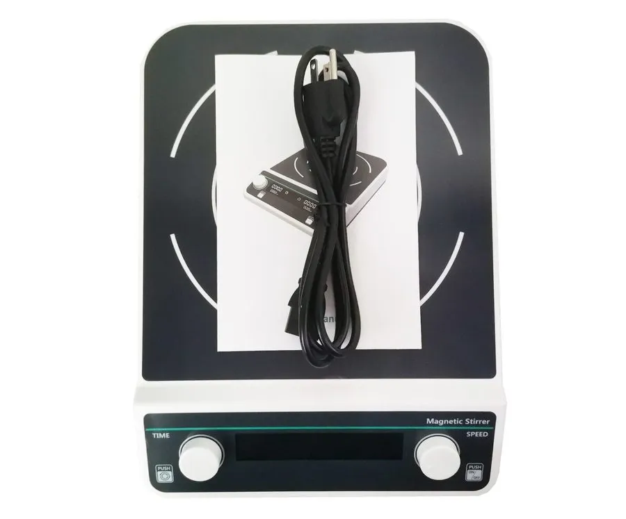 Магнитная мешалка Laboratory Magnetic Stirrer Digital Magnetic Mixer LCD Display