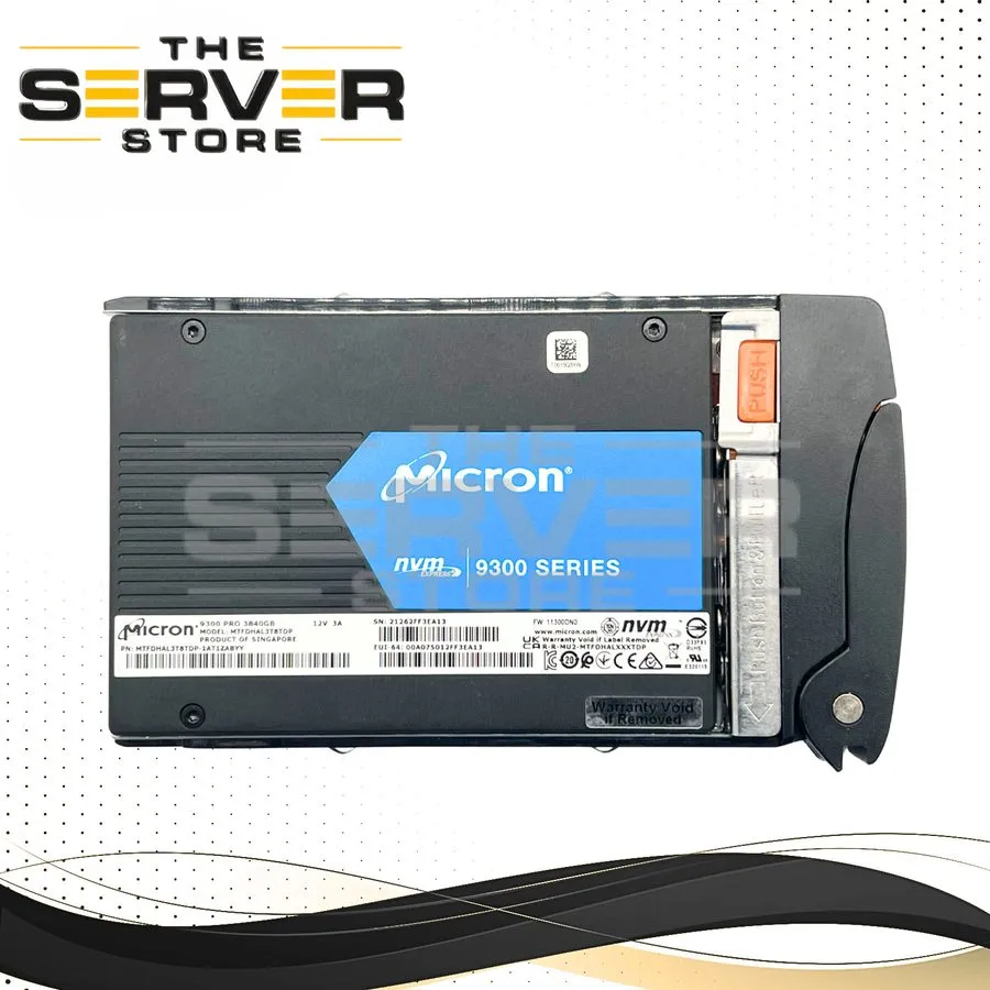 SSD-накопитель MTFDHAL3T8TDP Micron 9300 PRO 3.84TB PCI-E 3.0 x4 NVMe 2.5" TLC S
