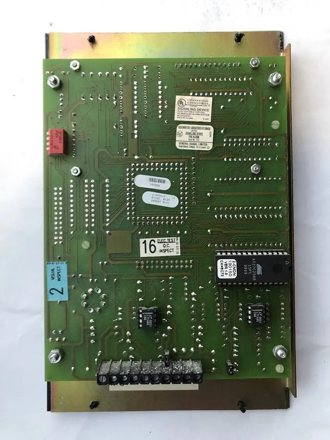 Оборудование пожарной сигнализации EDWARDS EST 2-SMDN-C REMOTE FIRE ALARM ANNUNC — фото лота 1