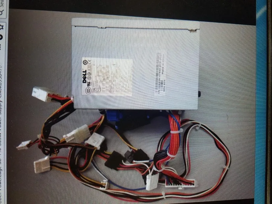 Блок питания DELL POWEREDGE SC430 SC440 N305P-04 100-120V 305W POWER SUPPLY UF34