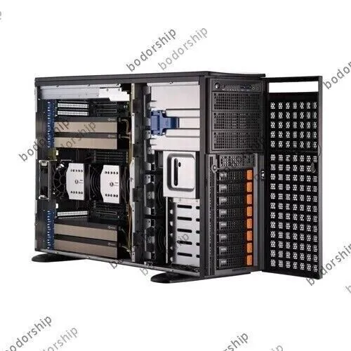 Сервер Supermicro SYS-741GE-TNRT Server +2X Gold 6530 CPU 1T M.2 16X DDR5 32GB R