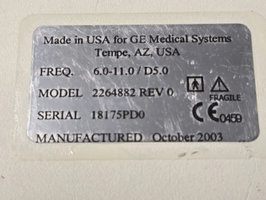 УЗИ-датчик GE i12L LINEAR ARRAY ULTRASOUND TRANSDUCER PROBE 2264882 — фото лота 2