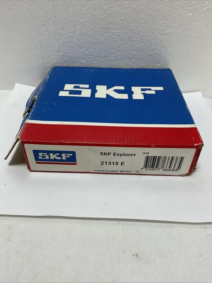Подшипник SKF 21315E Explorer Spherical Roller Bearing 75mm ID, 160mm, OD 37mm W — фото лота 1