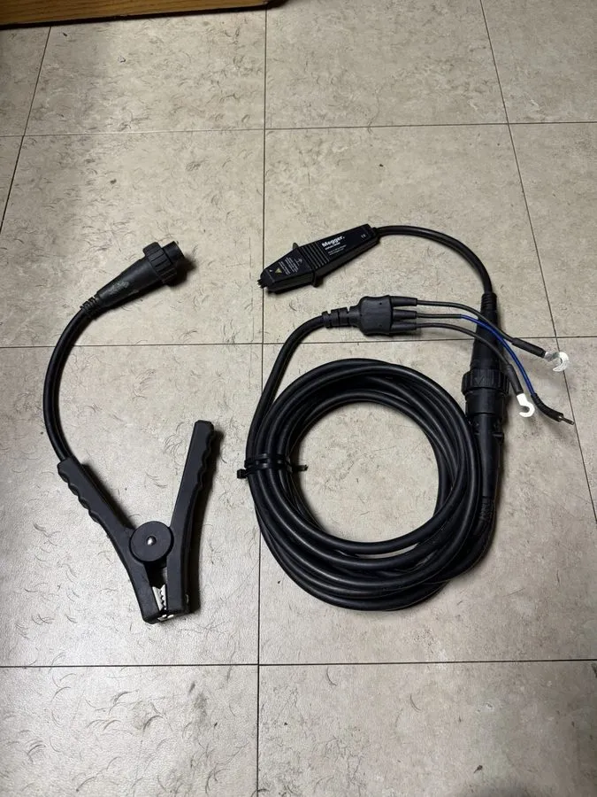 Пробник Megger TL3-CL Test Lead 3m Connect Lit With Kelvin Clip And Duplex Probe — фото лота 1
