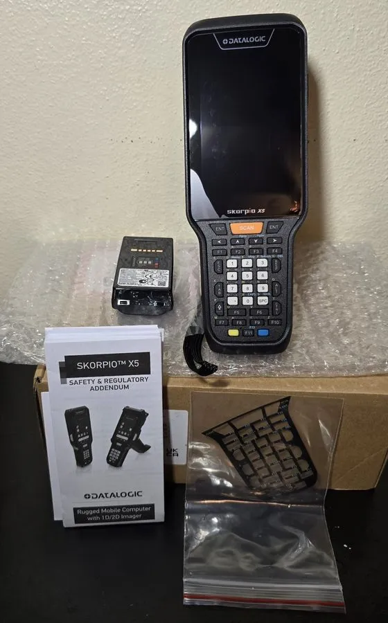 Сканер штрих-кода Datalogic Skorpio X5 Mobile Barcode Scanner w/ Battery 9435000 — фото лота 2