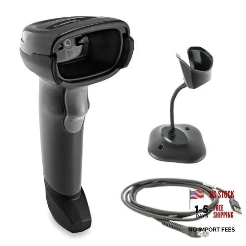 Сканер штрих-кода Zebra DS2208 Wired 2D Barcode Scanner Handheld USB POS Imager