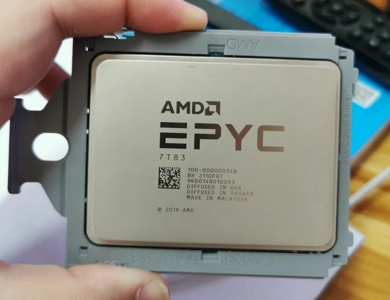 Процессор AMD EPYC 7T83 64-Core 2.45GHz 256M SP3 280W CPU Processor Of EPYC 7763