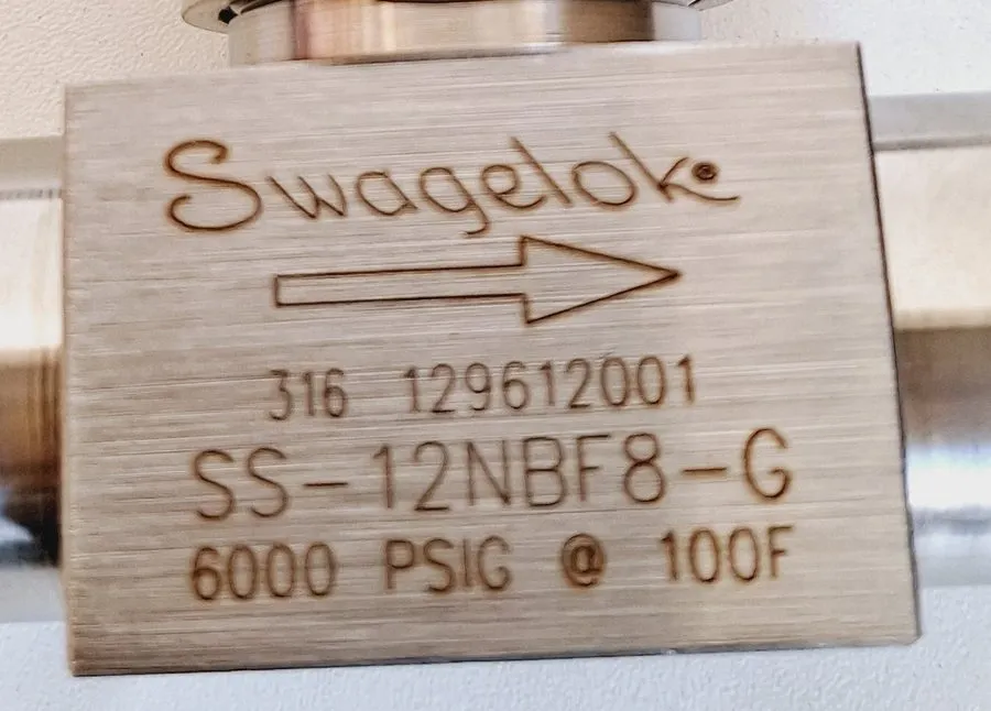 Клапан Swagelok SS-12NBF8-G high-pressure needle valve shipping