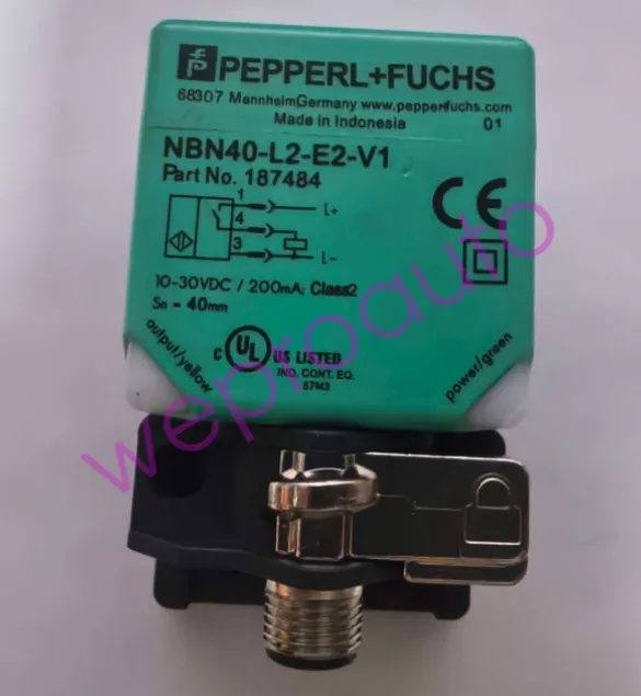 Датчик приближения Pepperl & Fuchs Proximity Sensor NBN40-L2-E2-V1 187484 10-30V