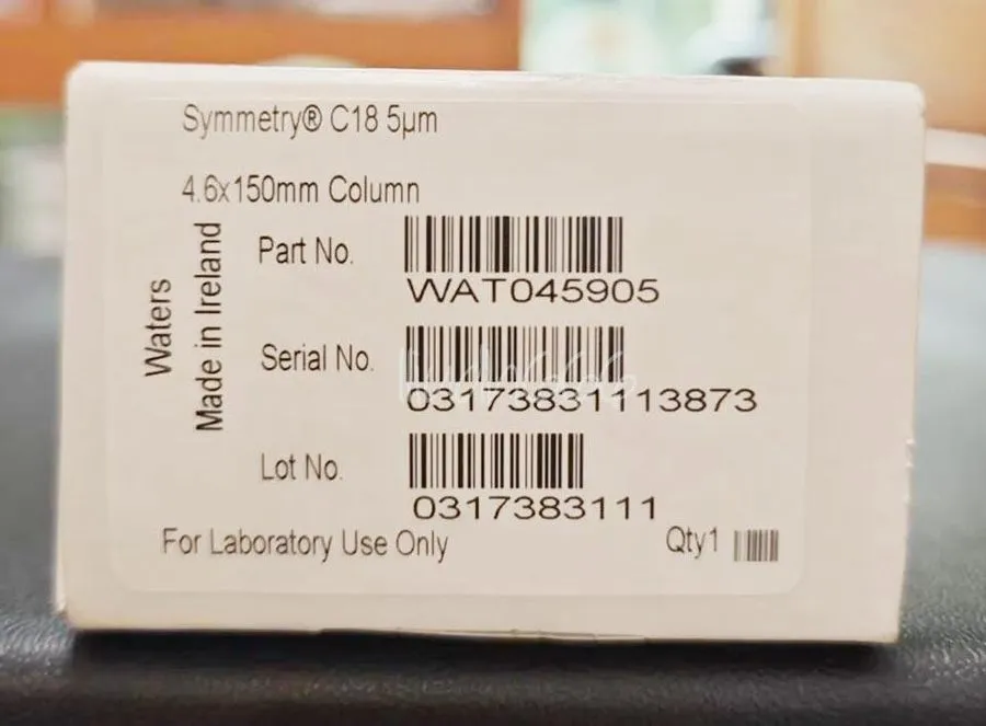 Хроматографическая колонка Waters Symmetry C18 HPLC Column WAT045905