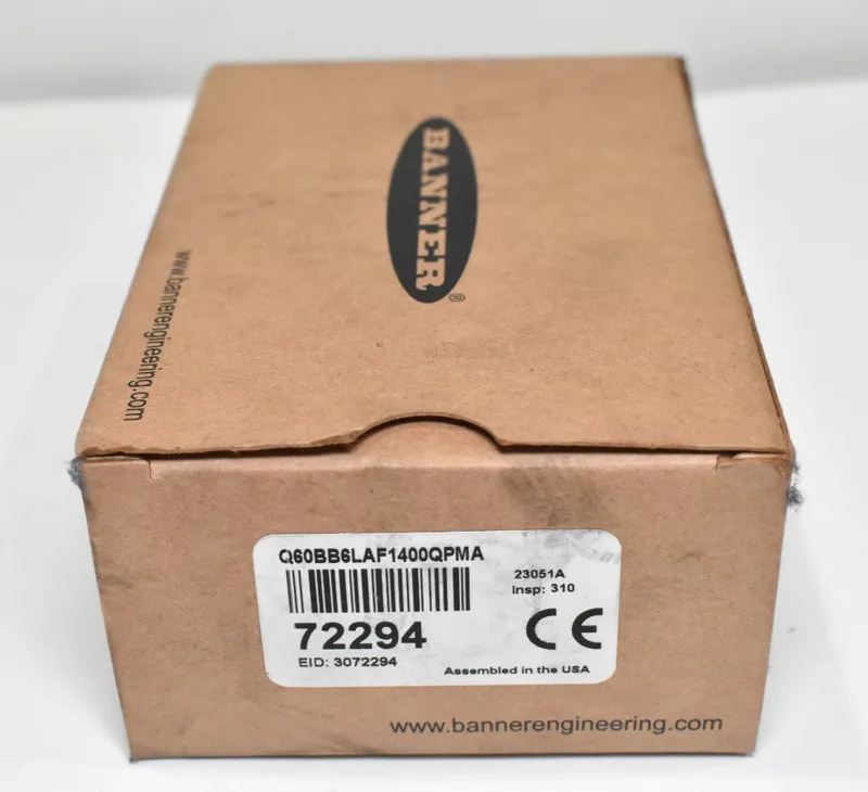 Фотоэлектрический датчик Banner 72294 Photoelectric Sensor Switch Q60BB6LAF1400Q