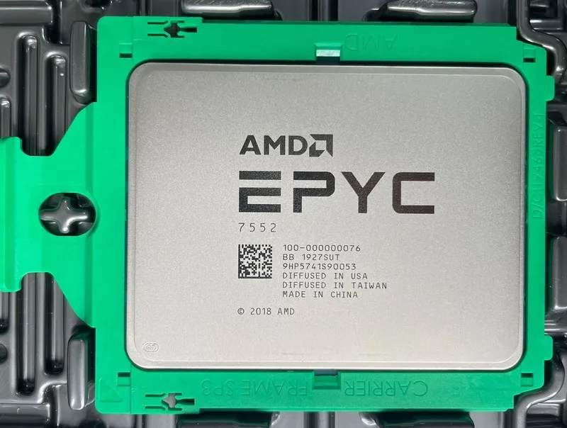 Сервер AMD EPYC 7552 CPU Server processor 48 Cores L3 Cache 192MB TDP 200W