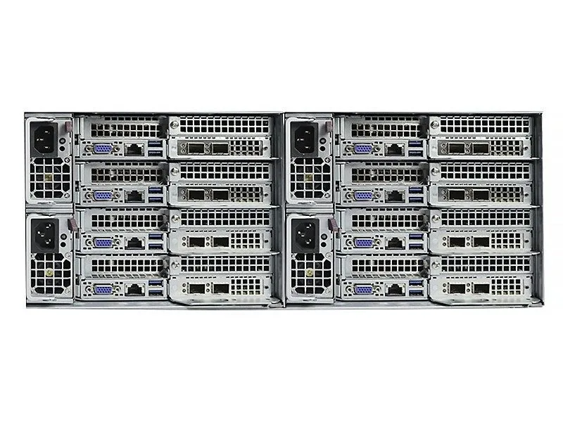 Сервер Supermicro F619P2-RTN 8-node Server 6X2.5" ,16x Intel 8272CL CPU,4096GB R