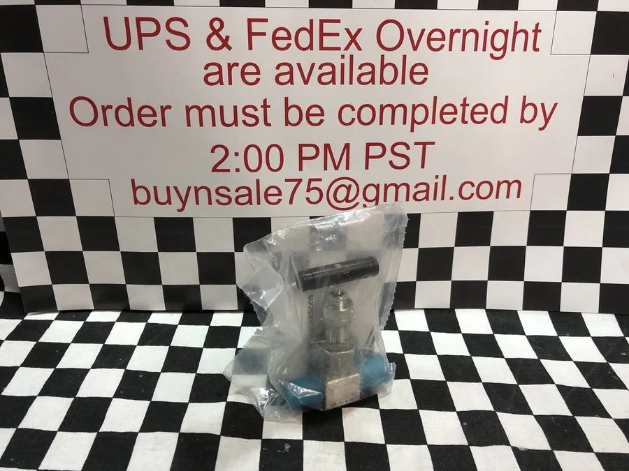 Клапан 1- Swagelok Severe Service Needle Valve, 1/4" OD Tube, SS-3NBVCR4