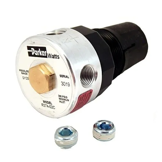 Регулятор давления Parker R374-02C Miniature Pneumatic Regulator 300psi 0-125psi