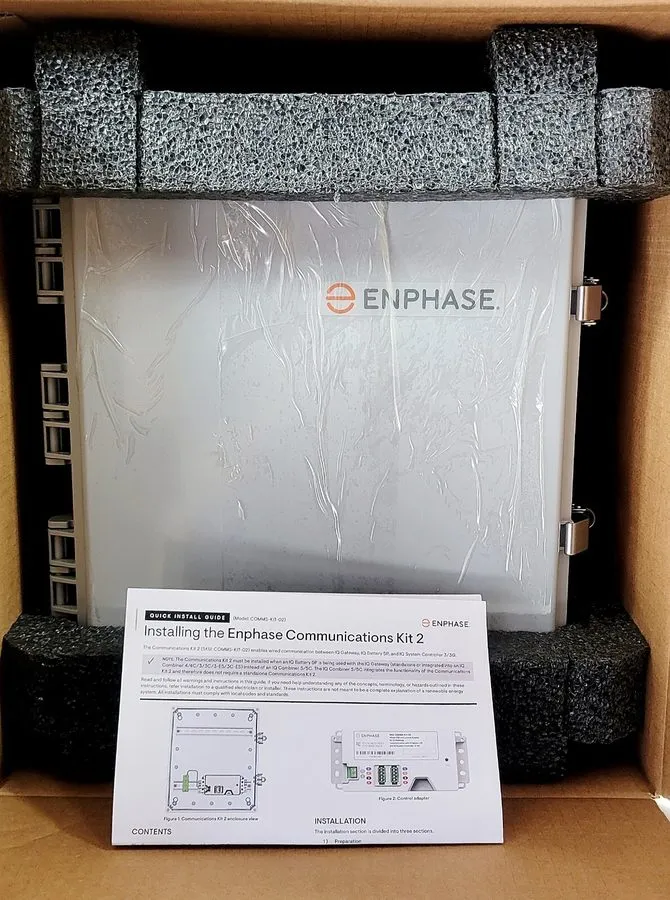 Энергооборудование Enphase Wired Communication Kit COMMS-KIT-02 with Enclosure 8