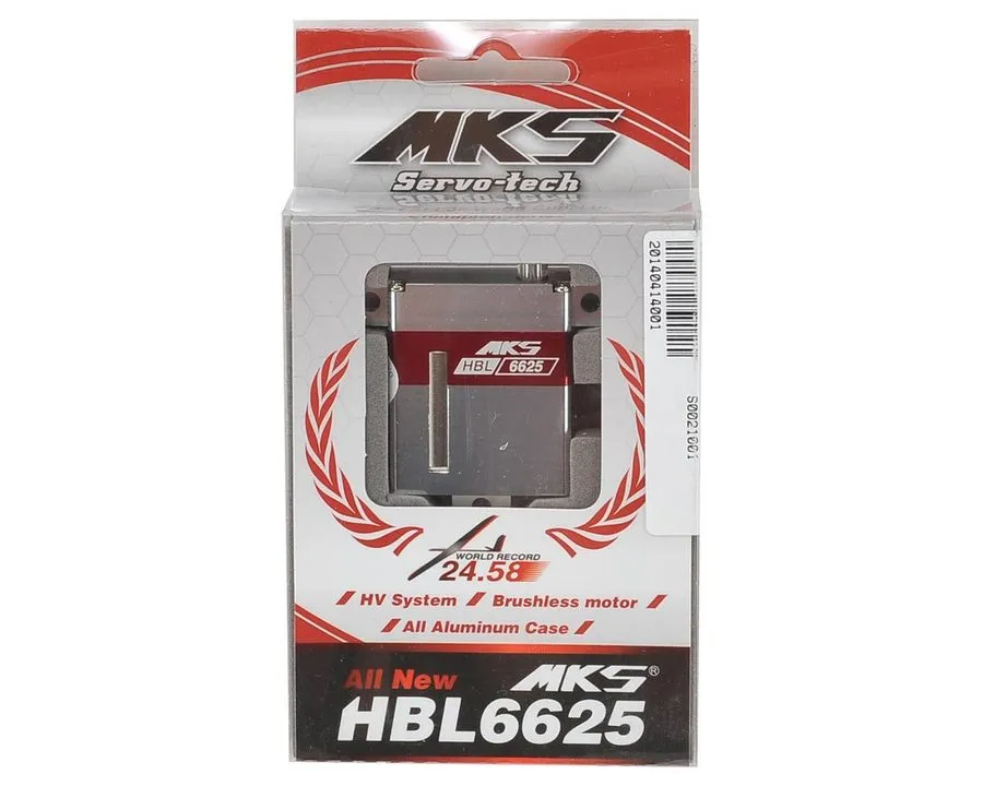 Электронный компонент MKS Servos HBL6625 Titanium Gear Glider Wing Servo w/Alumi — фото лота 2