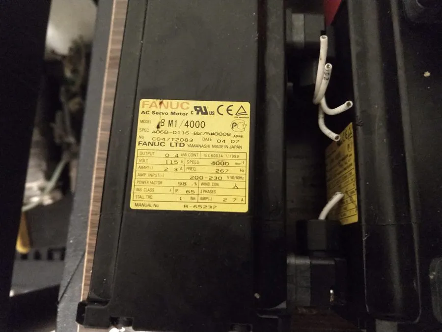 Серводвигатель Fanuc A06B-0116-B275 AC Servo Motor