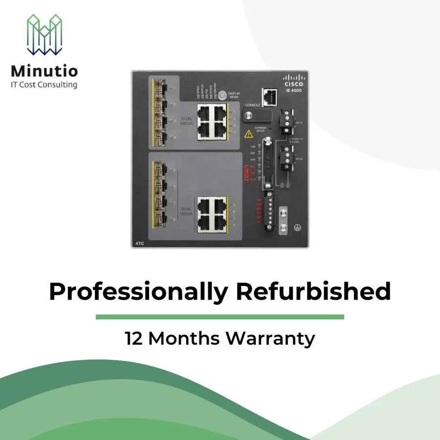 Коммутатор Cisco IE-4000-4TC4G-E