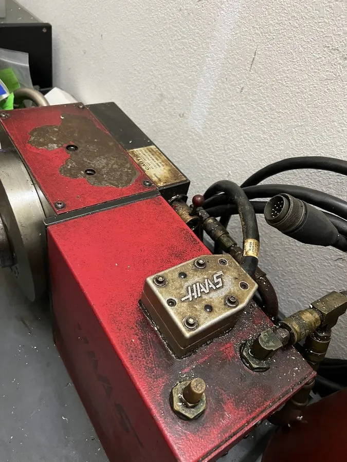 Поворотный стол Combo Deal Controller & HAAS HRTA6 4TH AXIS INDEXER 17pin Brush  — фото лота 2