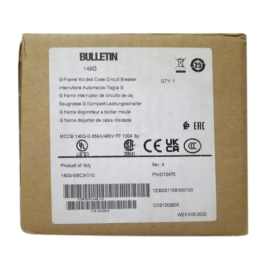 Автоматический выключатель Allen-Bradley 140G-G6C3-D10 Motor Protection Circuit