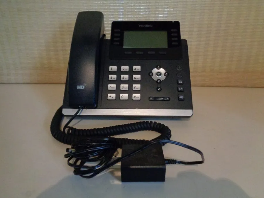 IP-телефон Yealink SIP-T45U IP Business Phone Gigabit VoIP Office Desk Phone