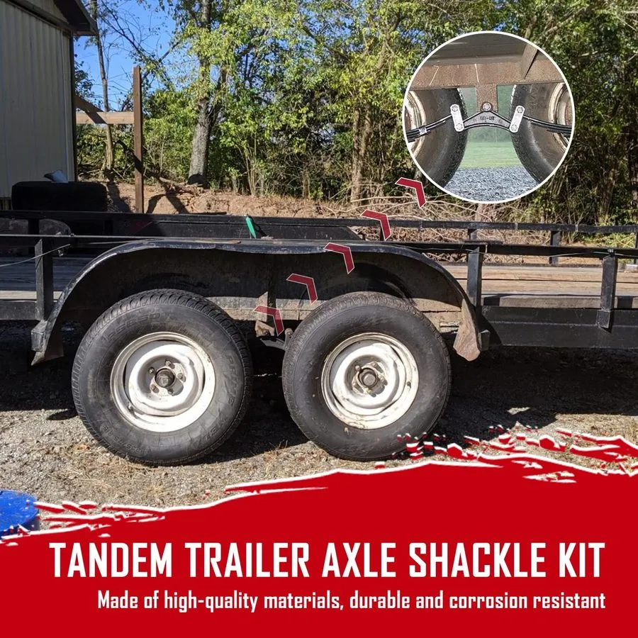 Такелажная скоба Tandem Trailer Axle Shackle Kit для Double Eye Springs (3.5K-5. — фото лота 1