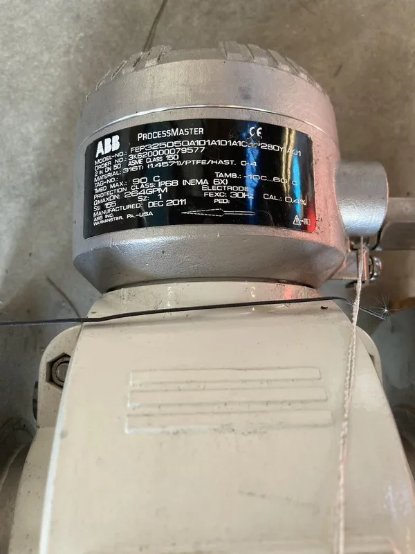Расходомер ABB FEP325 Magnetic Flow Meter ProcessMaster 300 Hygienic Master 300 