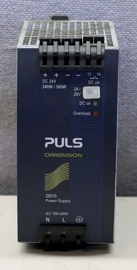 Блок питания PULS QS10.241 240W 10A Single Phase DIN Rail Power Supply 24-28VDC