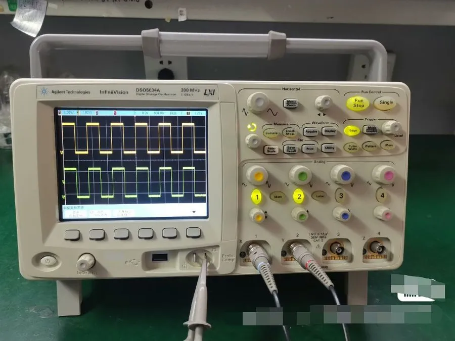 Осциллограф HP/Keysight Agilent DSO5034A Oscilloscope 300MHZ 2GS/S-YB