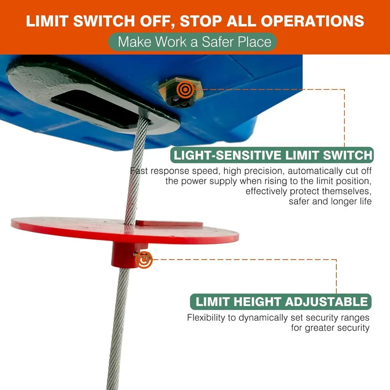Таль 3 in 1 Electric Hoist Winch,1100LB1500W Power Electric Portable Hoist Winch