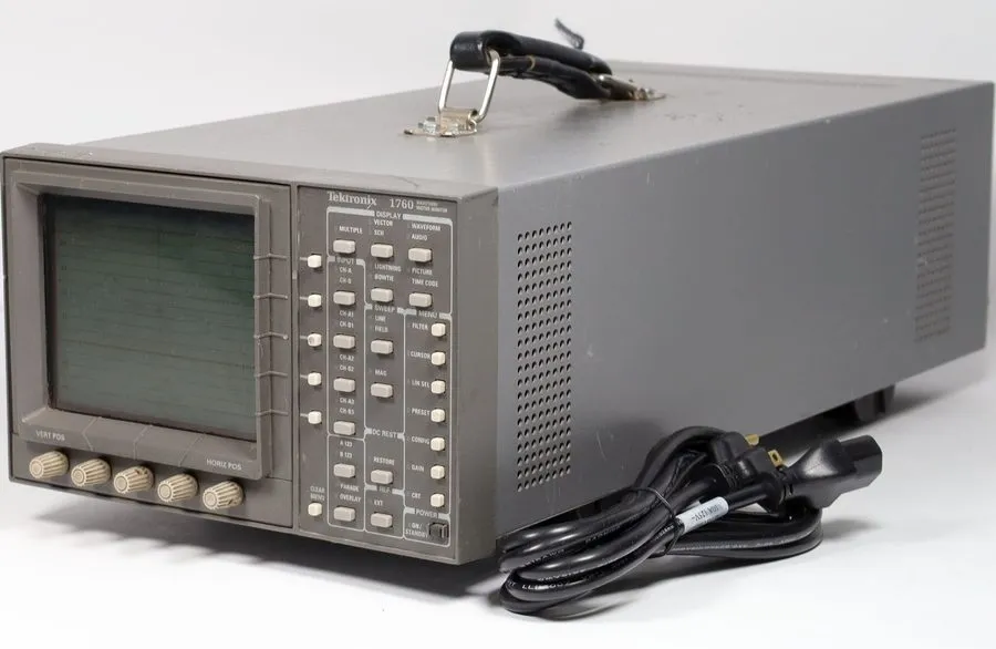 Маршрутизатор Vintage Tektronix 1760 Combination Waveform and Vector Monitor