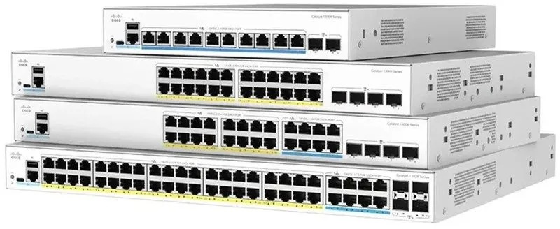 Коммутатор Cisco C1300X-48T-4X Ethernet Switch, 48-port managed Layer 3 switch