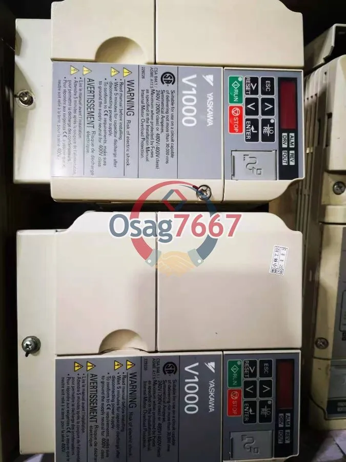 Частотный преобразователь Yaskawa CIMR-VU4A0011FAA, V1000 7.5HP 3-Phase 380-480V