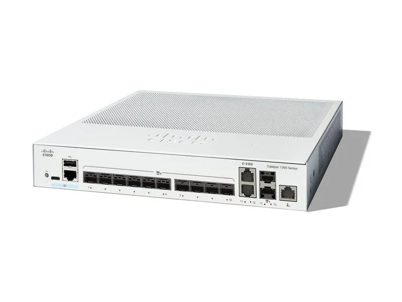 Коммутатор Cisco C1300-12XS 12-port Gigabit switch