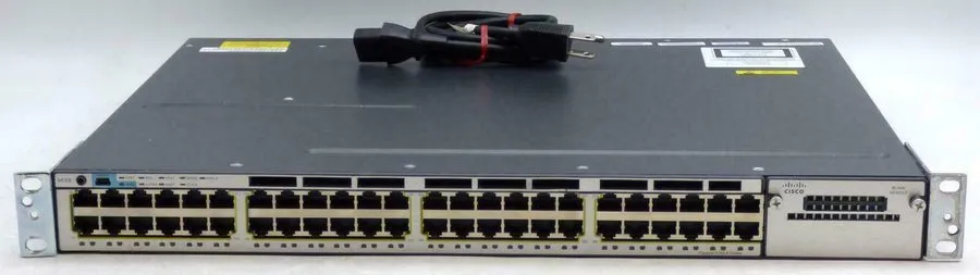 Коммутатор Cisco Catalyst 3750-X WS-C3750X-48T-E single C3KX-PWR-350WAC IPSERVIC