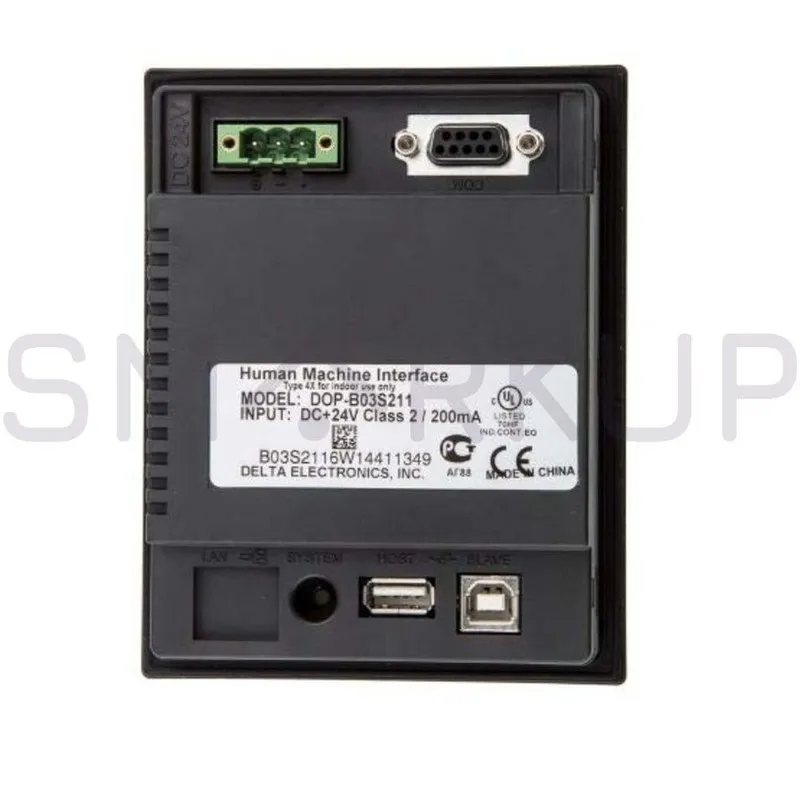 Панель оператора Delta DOP-B03S211 HMI Touch Panel 24V DC 200mA Type 4X (Not )
