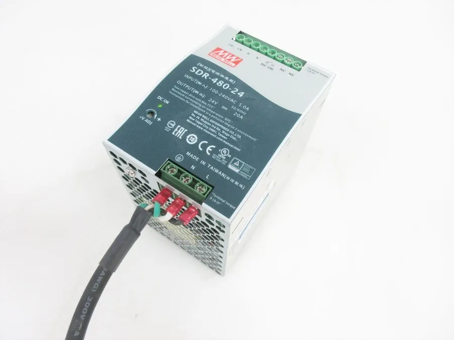 Блок питания MEAN WELL SDR-480-24 DIN Rail Power Supply 24V 20A 480W 100-240VAC