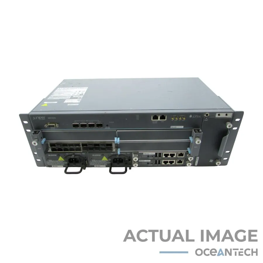 Маршрутизатор Juniper MX104 MIC-3D-2XGE-XFP x4 RE-S-MX104-S-A Dual AC Power