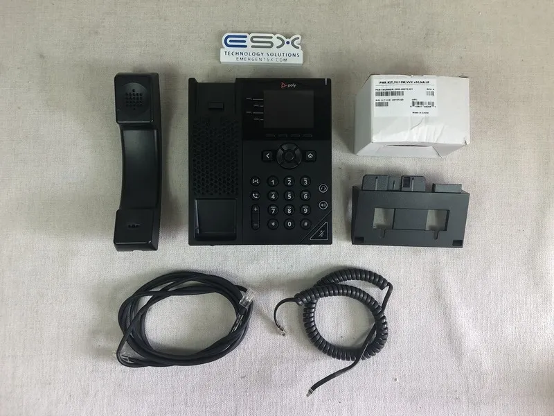 IP-телефон Polycom VVX 250 IP Phone 2201-48820-001 w/ 5V AC Adapter Factory Rese
