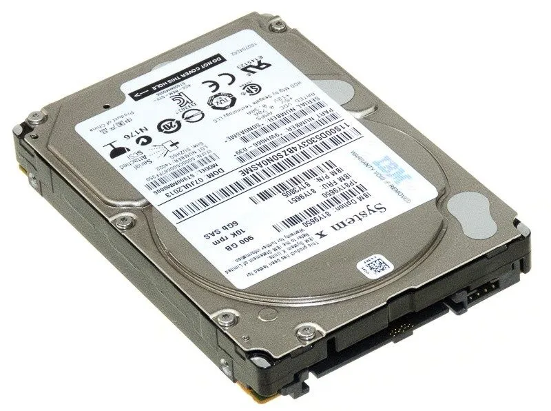 Жёсткий диск IBM 81Y9651 900GB 81Y3805 10K 81Y9650 6Gbps SAS 2.5" SFF HS HDD Har